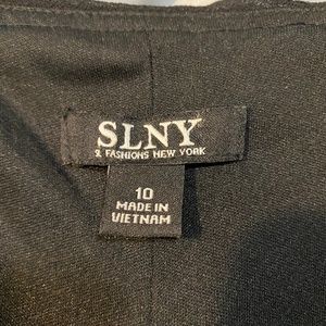 Tiered Rhinestone Capelet Dress